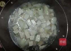 白菜丸子豆腐的做法图解3