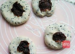 黑芝麻玫瑰酱烧饼的做法图解11