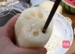 糖糯米藕的做法图解2
