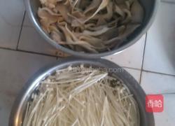 酸辣蘑菇的做法图解1