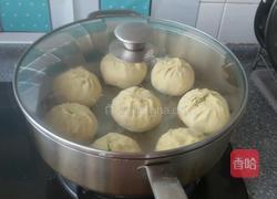 南瓜面素包子的做法图解14