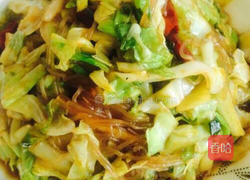 包菜粉丝的做法图解7