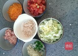 瘦肉虾仁西红柿拌面酱的做法图解4