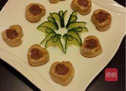 肉馅酿豆腐的做法图解9
