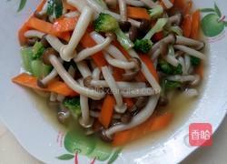 兰花蟹味菇的做法图解3