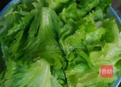 简单炒生菜的做法图解1