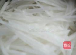 萝卜丝肉丸的做法图解2