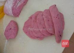 紫薯花包的做法图解5