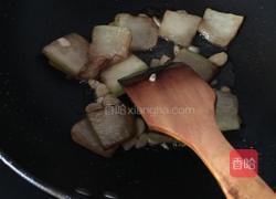 蒜片煎冬瓜的做法图解4
