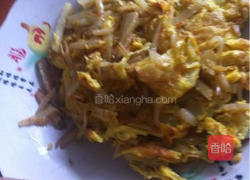 土豆丝炒鸡蛋的做法图解4