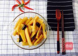 酸辣藕条的做法图解5