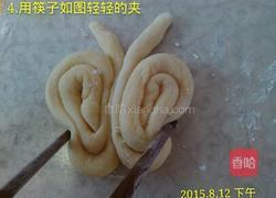 奶香味蝴蝶馒头的做法图解5