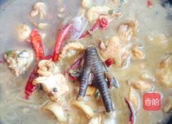 小鸡炖干豆角的做法图解6