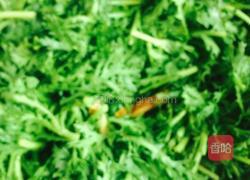 茼蒿炒茶干的做法图解4