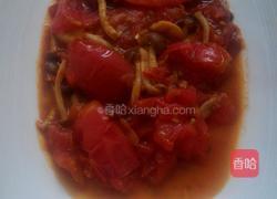 西红柿炒蟹味菇的做法图解9