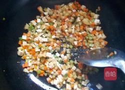 菜丁煲饭的做法图解5