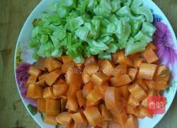 胡萝卜拌苦瓜的做法图解1