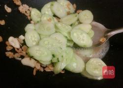 虾米炒青瓜的做法图解8