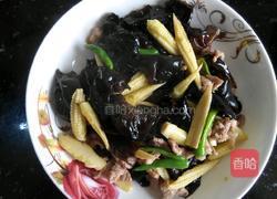 木耳玉米笋的做法图解3