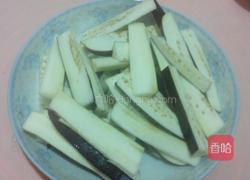 肉沫茄条的做法图解3