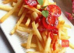 炸薯条的做法图解7