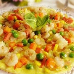 虾仁鸡蛋饼的做法[图]