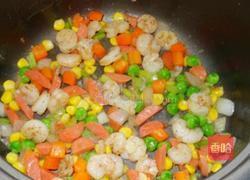 虾仁鸡蛋饼的做法图解7