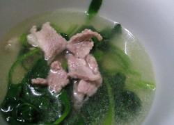 青菜瘦肉汤