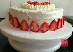 芒果草莓蛋糕的做法图解13