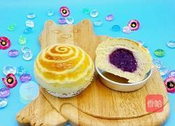 螺旋紫薯麵包的做法图解12