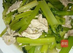 芹菜炒猪肉的做法图解8
