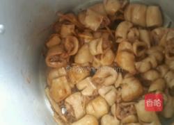 酸菜猪大肠的做法图解4