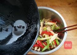 凉拌芹菜腐竹的做法图解8