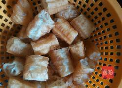 青椒炒油条的做法图解1