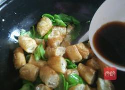 青椒炒油条的做法图解3