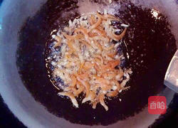 虾米炒芥兰的做法图解4