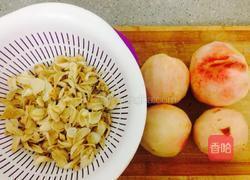 水蜜桃百合糖水的做法图解1