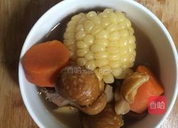板栗玉米胡萝卜骨头汤的做法图解6