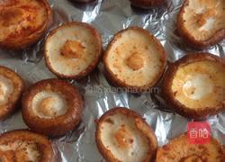 孜然烤香菇的做法图解4