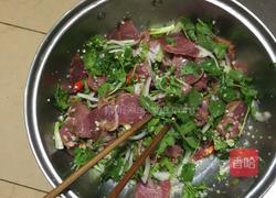 香菜拌牛肉的做法图解4
