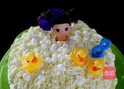迷糊娃娃沐浴蛋糕的做法图解20