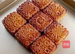 广式豆沙蛋黄月饼的做法图解10