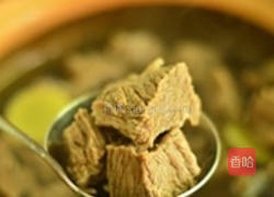 喷香软嫩 萝卜牛腩的做法图解4