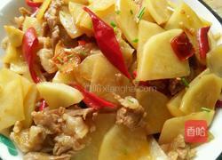 香辣干锅土豆片的做法图解7