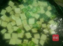 小白菜豆腐汤的做法图解3