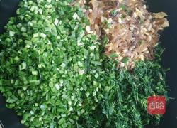 苋菜韭菜馅素包的做法图解5