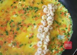 虾仁鸡蛋卷的做法图解10