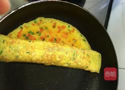 虾仁鸡蛋卷的做法图解11