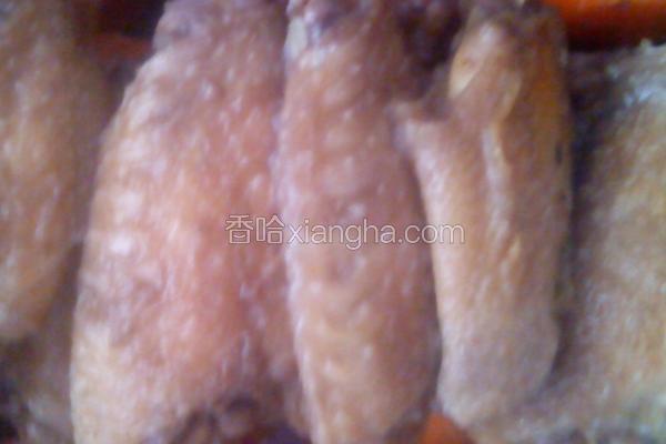 紫薯可乐鸡翅