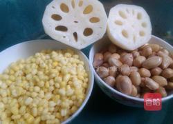 绿豆酿莲藕的做法图解4